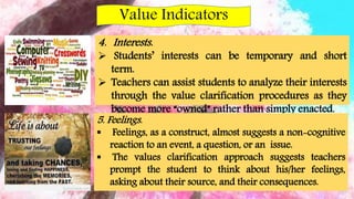 STEPS IN VALUING PROCESS AND VALUE INDICATORS | PPTX