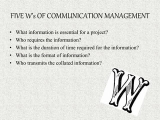 Communication Management | PPTX