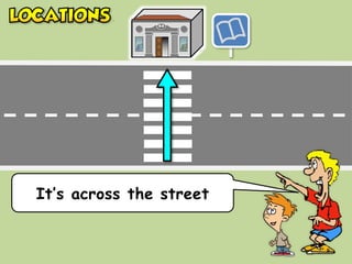 It’s across the street
 