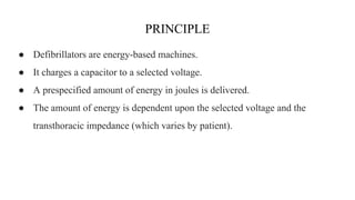 DEFIBRILLATOR | PDF | Heart and Cardiovascular Diseases | Diseases and ...
