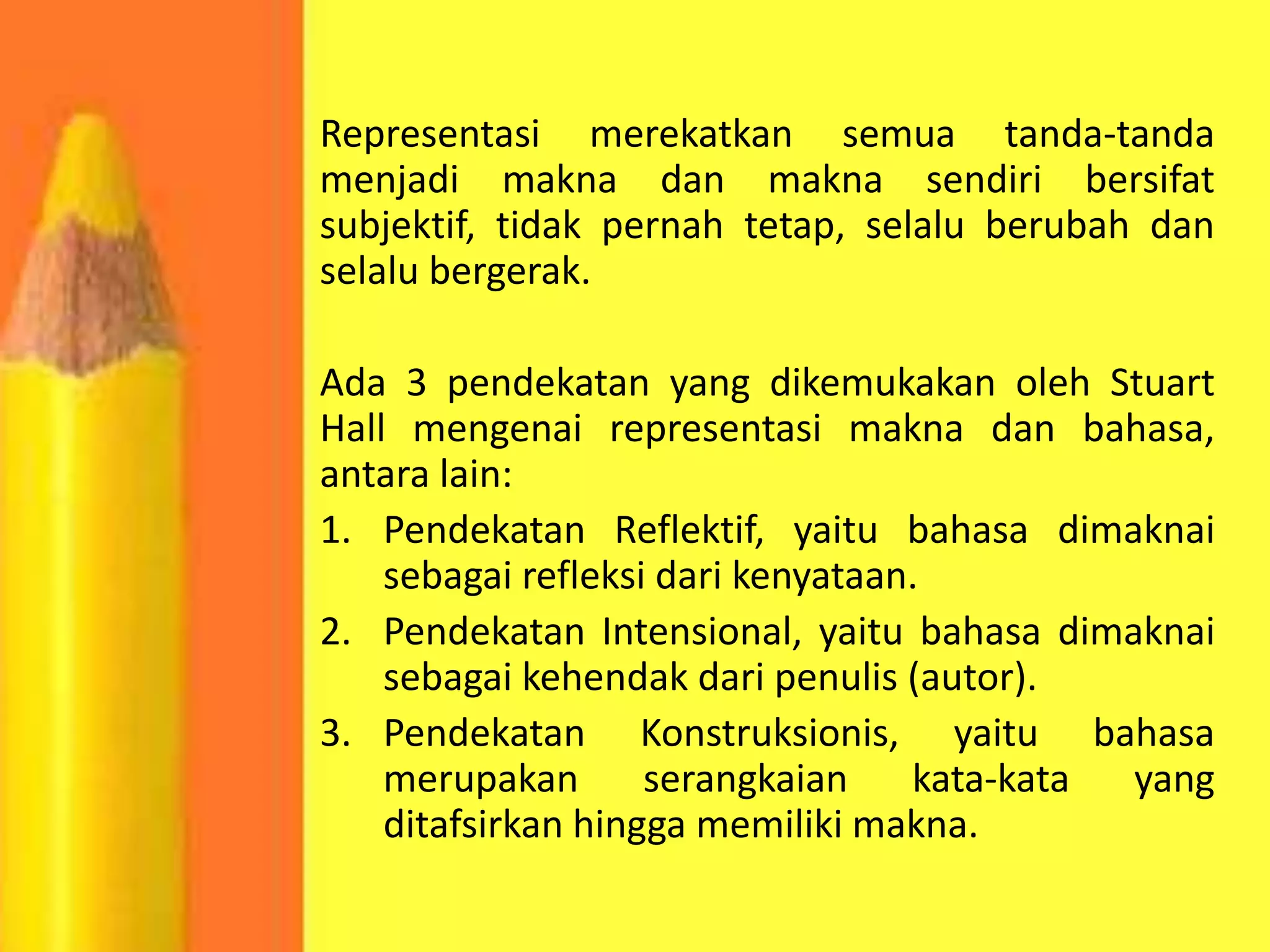 Contoh Representasi Ppt 10 representasi budaya dan media massa | PPTX
