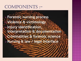 Example Forensic Reciprocal Roles Ppt on expanded role of nurse | PDF