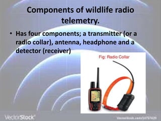 APPLICATIONS OF TELEMETRY TECHNOLOGY IN WILDLIFE CONSERVATION AND ...