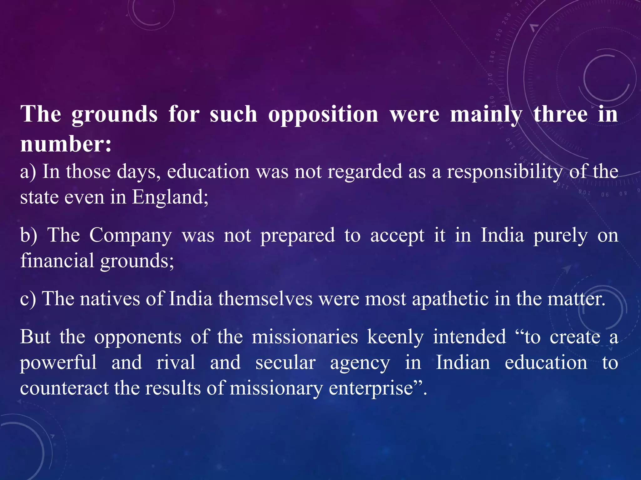 EDUCATION IN INDIA DURING BRITISH PERIOD visual data 6
