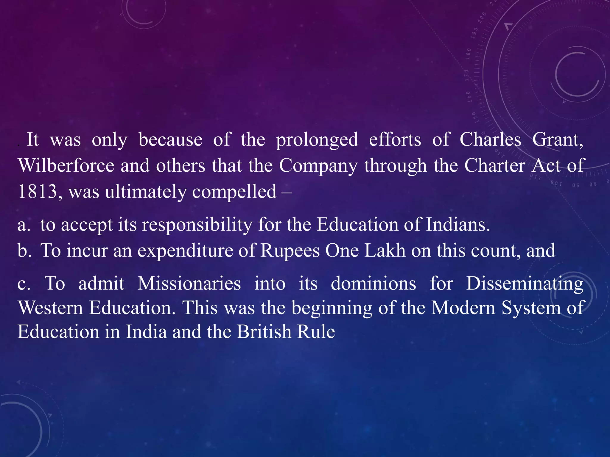 EDUCATION IN INDIA DURING BRITISH PERIOD visual data 7