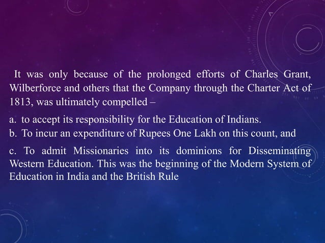 History of Education in India during British Period. | PPTX | Education ...