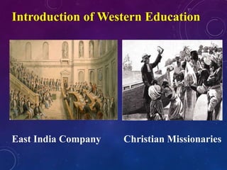 History of Education in India during British Period. | PPTX