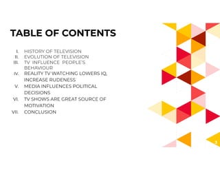 does tv influence human behavior 