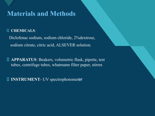 EVALUATION OF IN- VITRO ANTI INFLAMMATORY ACTIVITY | PDF