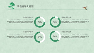请在此输入标题
A designer can use default text to simulate what text
would look like. If it is not real text. A designer can use
default text to simulate what text would look like.
请在此输入文字
A designer can use default text to simulate what text
would look like. If it is not real text. A designer can use
default text to simulate what text would look like.
请在此输入文字
A designer can use default text to simulate what text
would look like. If it is not real text. A designer can use
default text to simulate what text would look like.
请在此输入文字
A designer can use default text to simulate what text
would look like. If it is not real text. A designer can use
default text to simulate what text would look like.
请在此输入文字
75%
50%
90%
60%
 