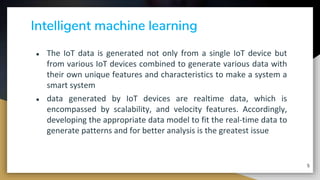 Machine Learning in IOT | PPTX