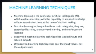 Machine Learning in IOT | PPTX
