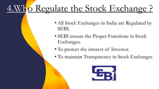 Stock Exchange in India | PPT