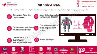 Digital Image Processing Research Project Ideas | PPT