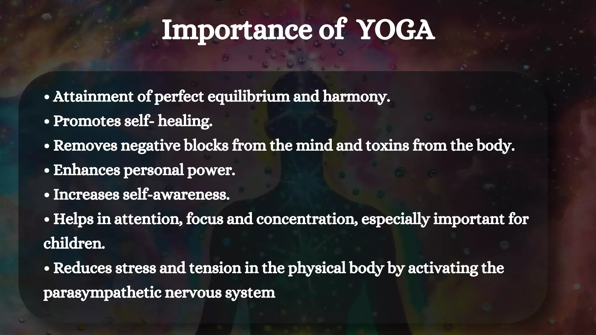 Importance Of Yoga And Meditation In Education | PDF