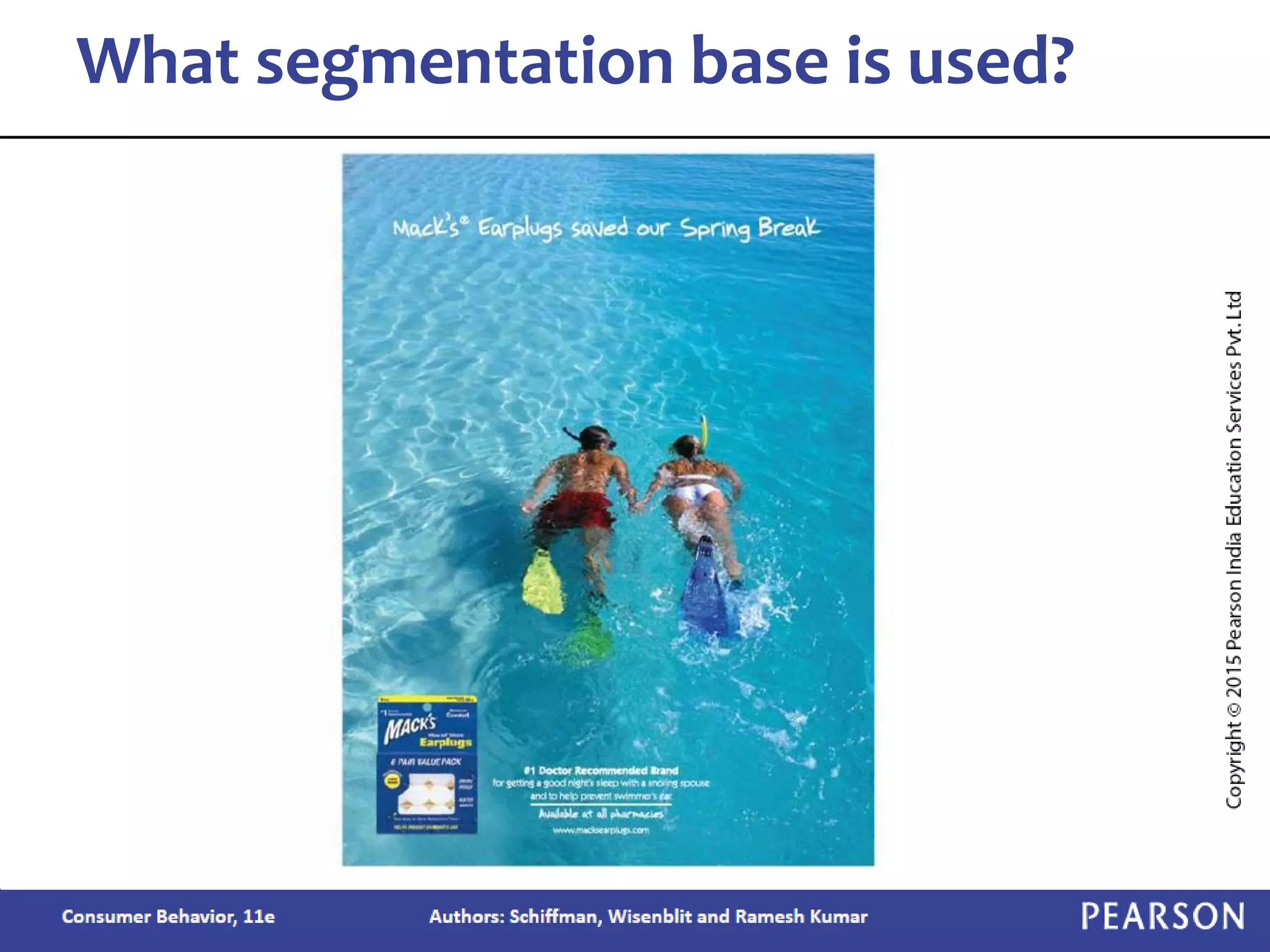 What segmentation base is used?
 