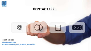 +1 (877) 559-6361
info@abellasys.com
653 West 1310 North, Lehi, UT 84043, United States
CONTACT US :
 