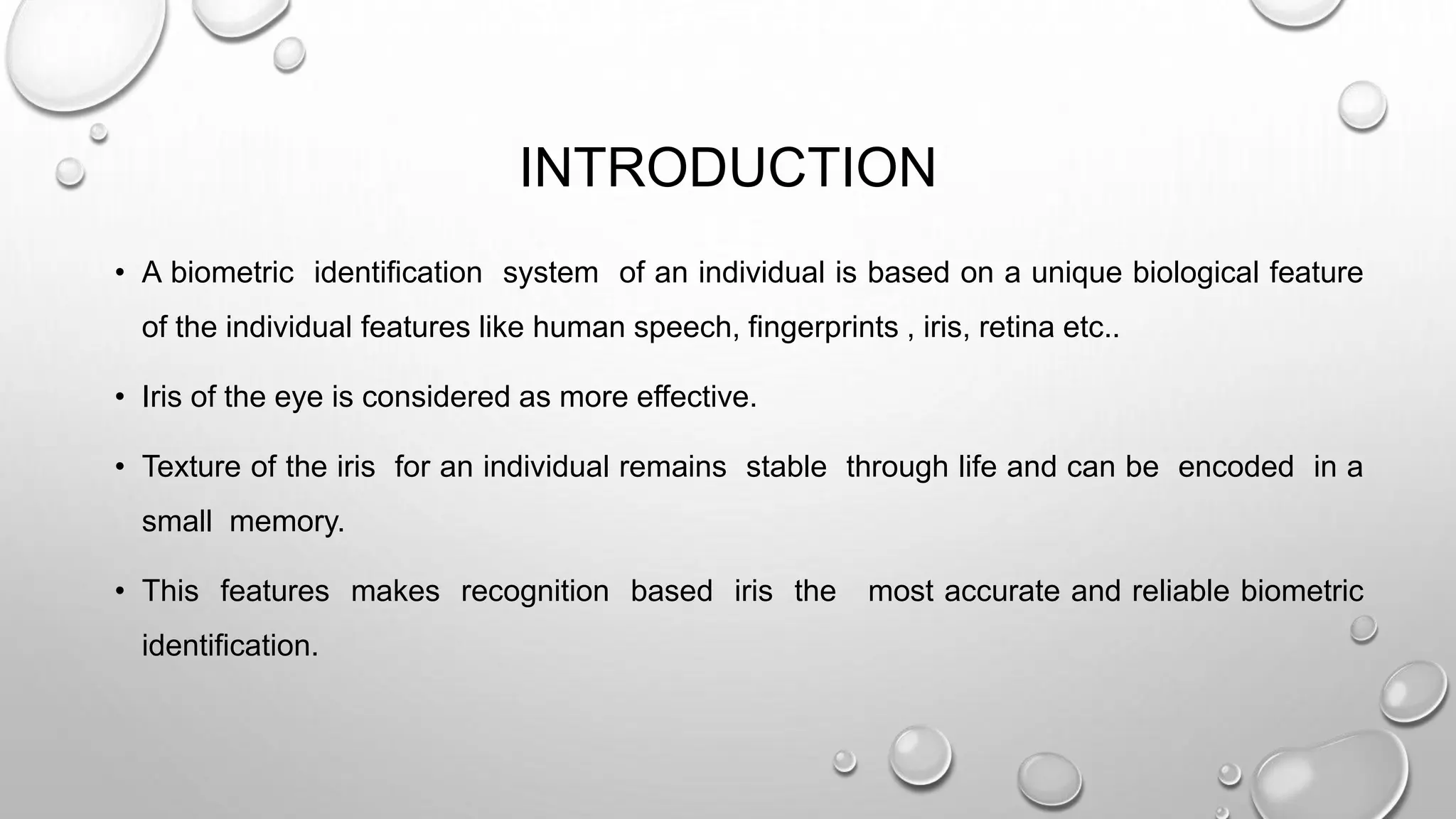Effective Biometric system with using of iris detection.pptx 