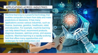 data science & machine learning prasentation | PPTX