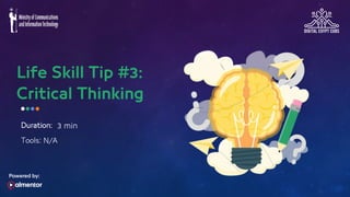 3 min
Duration:
Tools: N/A
 