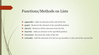 PPT data science python sequence numpy.pptx