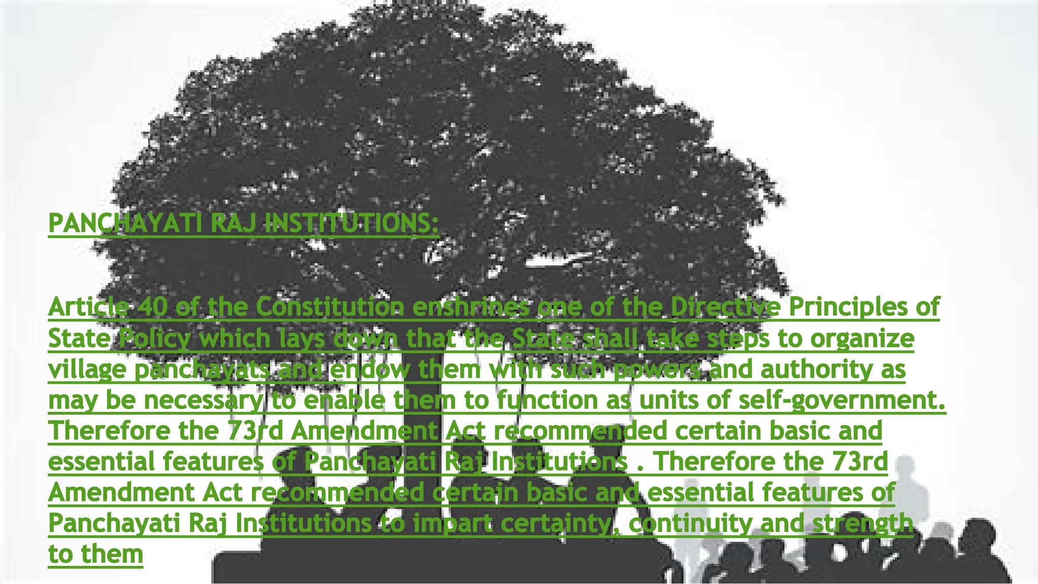 Decentralisation and local government in India | PDF