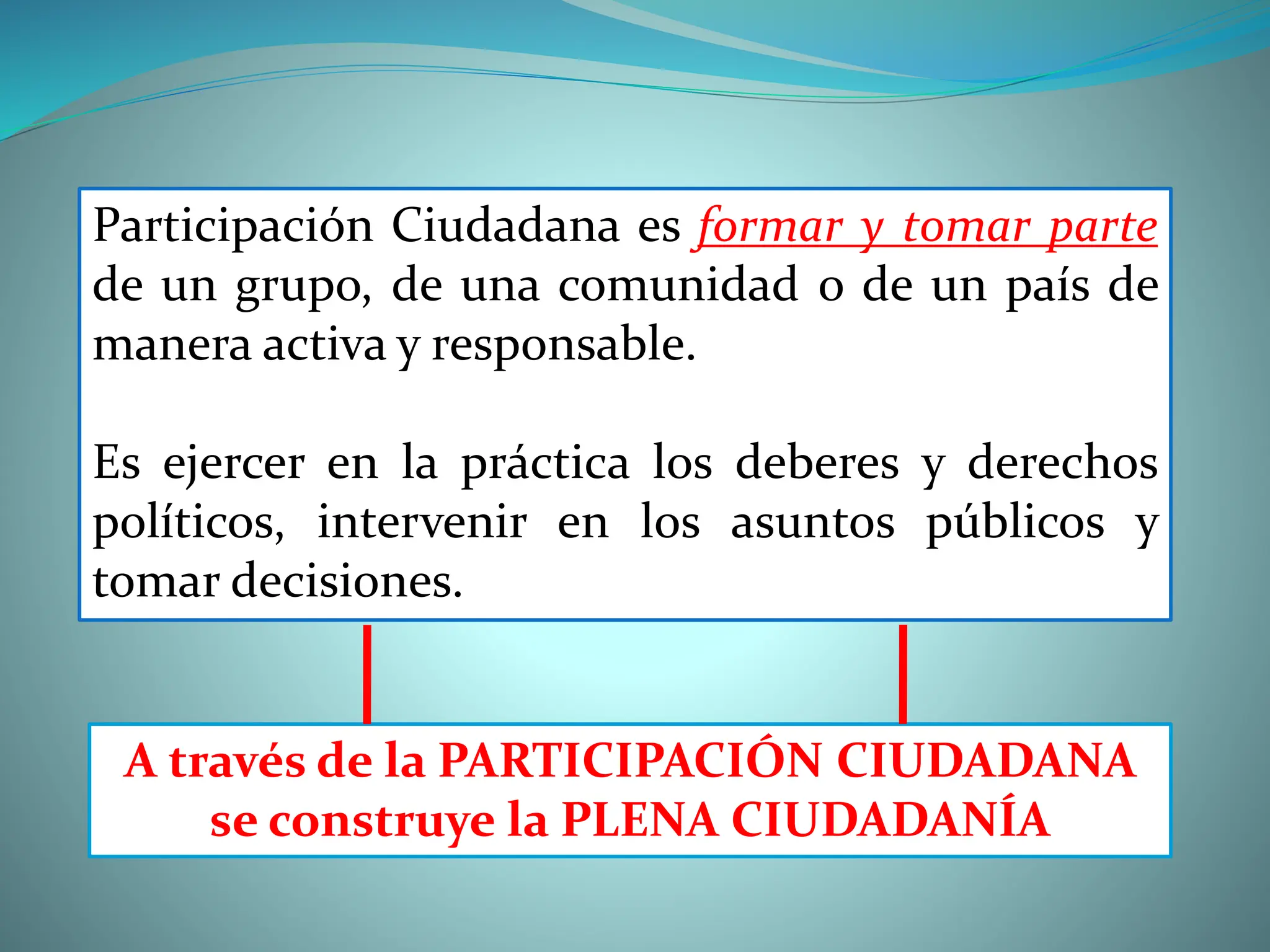 ppt. LA VIDA EN DEMOCRACIA.pptx y la participacion ciudadana | PPTX ...