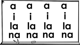 a a a a
i i i i
la la la la
na
na na na
 