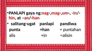 Panlapi In PPT.-Q3-Fil.-Pandiwa.pptx for demonstration of lesson | PPTX