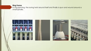 Full manufacturing process of cotton yarn | PPTX