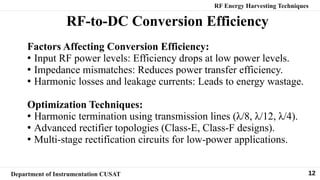 RF Energy Harvesting Techniques For Battery-Less Wireless Sensing ...