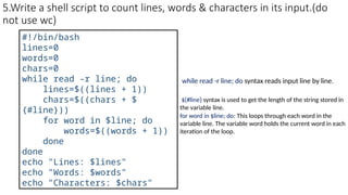 a shell script to print file names in directory showing date of ...