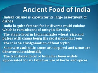 indian food and cultural events of indian culture | PPT