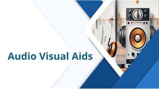 Impact of Audio Visual Aids in Learning ppt | PPTX