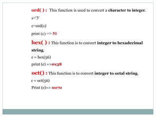 Data types and datatype conversions of python programming.pptx