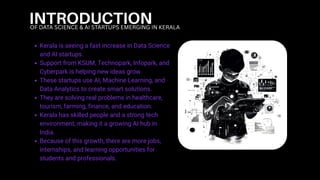 THE NEW ERA OF AI AND DATA SCIENCE KERALA | PDF