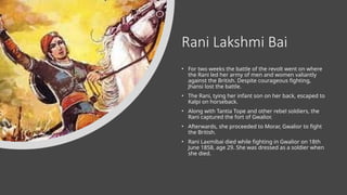 Kalpi Rani ppt.pptx freedom fighters of indio coool | PPTX