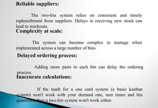 Implementation of two bin system in ppt presentation | PDF
