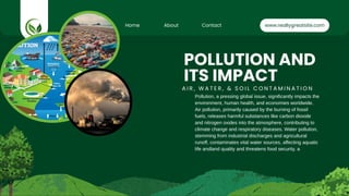 Environment : "Guardians of the Earth: Charting a Sustainable Future" | PDF