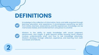 Understanding the Key Differences Between Knowledge and Wisdom for ...