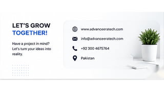 Advance Era Tech - Advanced Software House in Islamabad