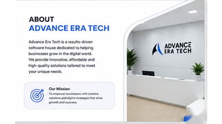 Advance Era Tech - Advanced Software House in Islamabad