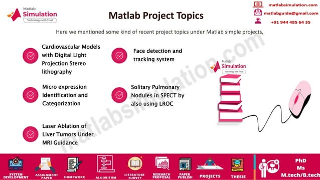 MATLAB Simple Projects Research Assistance | PPT