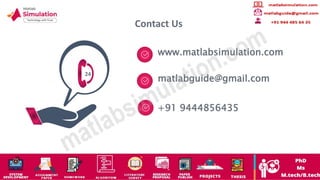 Contact Us
24
www.matlabsimulation.com
+91 9444856435
matlabguide@gmail.com
 