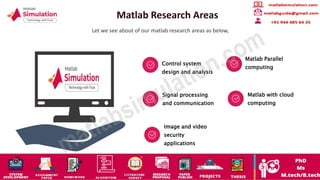 MATLAB Research Project Topics | PPT