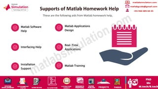 Matlab Homework Help Research Assistance | PPT