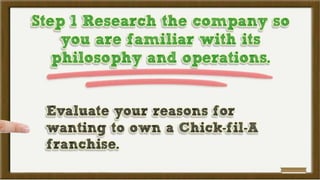 Chick fil A franchise cost