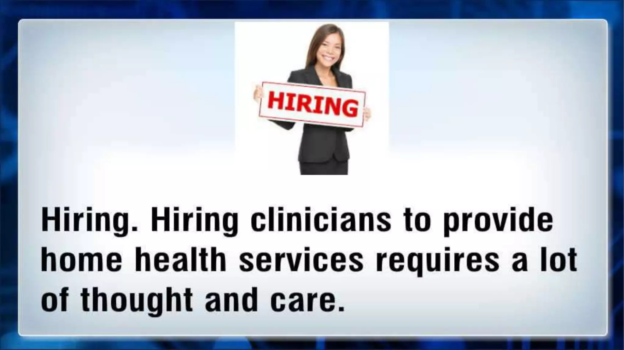 Starting A Home Health Care Business