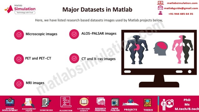 Projects in MATLAB Research Help | PPTX | Databases | Computer Software ...