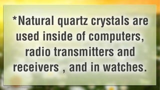 Crystal Healing - How crystals heal
